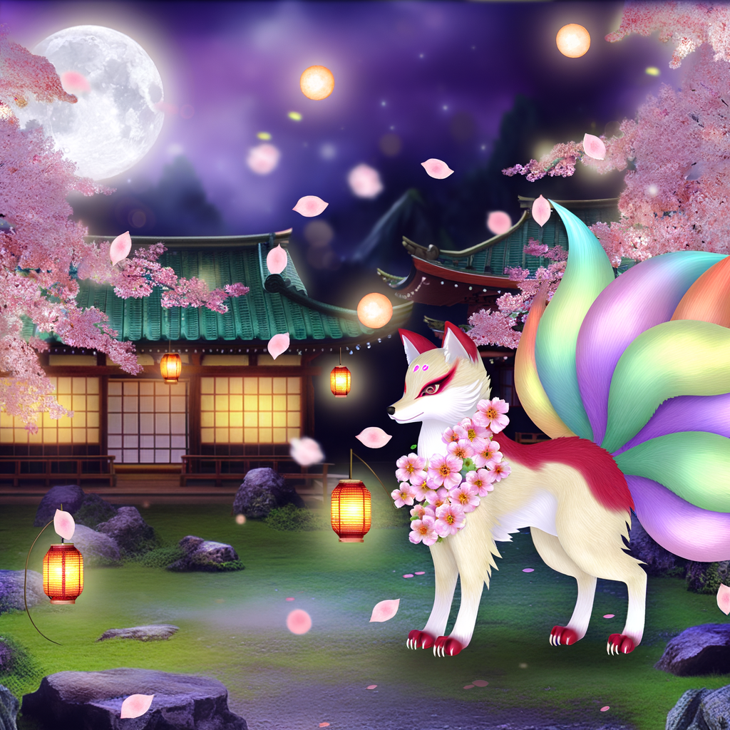 Kitsune – Sakura Fortune Blossoms